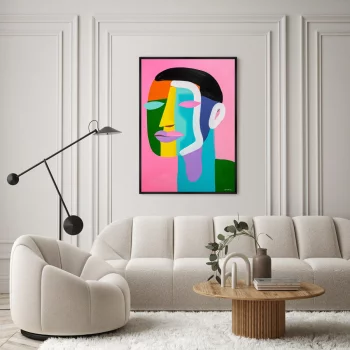 Постер на холсте The Mask Collection 75X105 CM