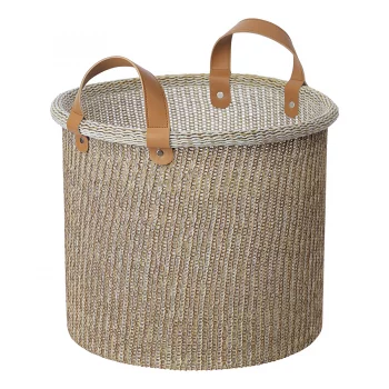 Корзина для хранения sustainable collection, 18 л, бежевая