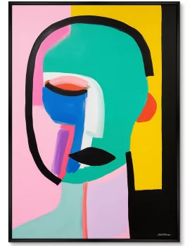 Постер на холсте The Mask Collection 75X105 CM