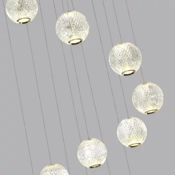 Каскадная люстра Crystal