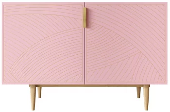 Комод Line 120X50X80 CM pink