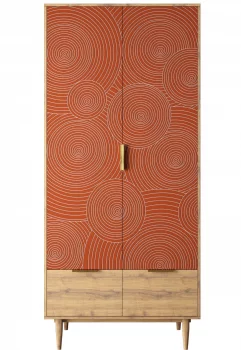 Шкаф двухстворчатый Line 94X50X204 CM