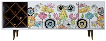 Комод с бутылочницей Berber 180X40X70 CM