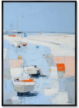 Набор из двух постеров на холсте On the Crystal Surface of Summer 75X105 / 75X105 CM