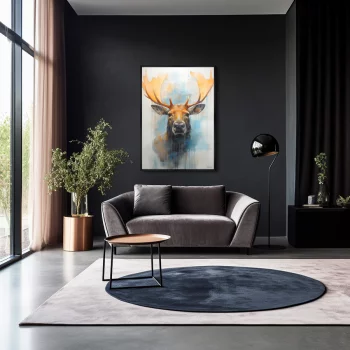 Постер на холсте Moose 75X105 CM