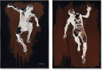 Набор из двух постеров на холсте The Free Take Off  75X105 / 75X105 CM