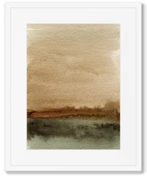Набор из двух постеров Landscape coast view 42X52 / 42X52 CM