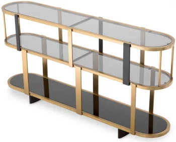 Низкий стеллаж Clio Round 180X38X90 CM