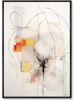 Постер на холсте Anima dello spazio 75X105 CM