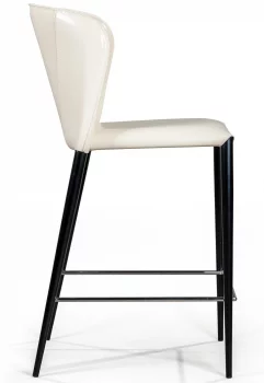 Стул полубарный Albert 44X55X99 CM бежевый