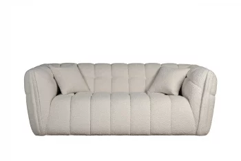 Двухместный диван Prato букле белый 204X106X74 CM