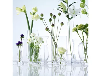 Ваза округлая высокая flower 17 см