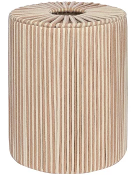Корзина плетеная Dholak Beige Ethnic 35X35X45 CM