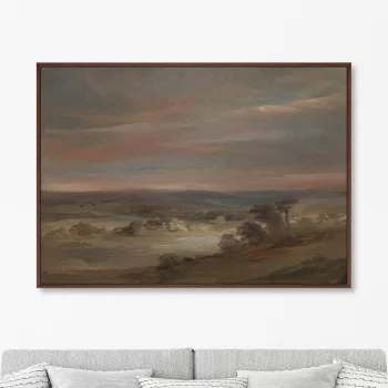 Постер на холсте A View on Hampstead Heath 105X75 CM