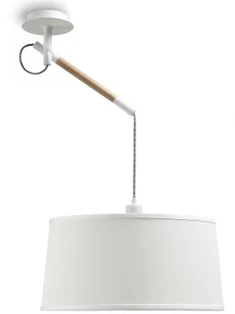 Подвес Nordica 55X45X44-130 CM белого цвета