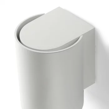 Уличный настенный светильник KOV белый LED 6W 3000K 34° 8.7X10.8 CM