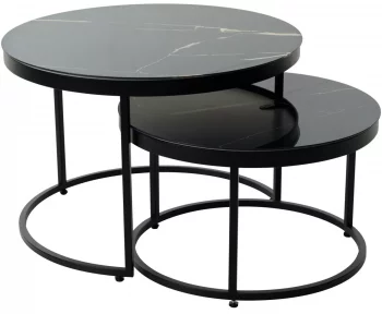 Комплект столиков Ervin 50X50X31 / 60X60X41 CM