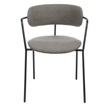 Комплект из 2 стульев Ant букле серый 56X55X75 CM
