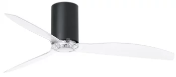 Вентилятор потолочный Mini Tube 128X128X29 CM black/transparent