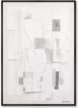Постер на холсте Search for the shapes 75X105 CM
