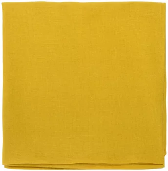 Скатерть из стираного льна Essential 150X250 CM горчичного цвета