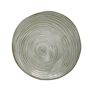 Тарелка 20,5 см h2,5 см Gray Whirlpool Frutti di Mare P.L. [6]