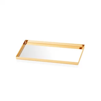 Золотой поднос 14,5X28,5 CM