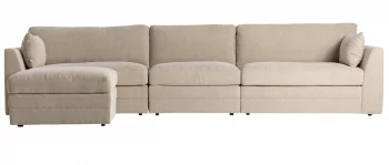 Модуль дивана пуф Otley 90X90X48 CM