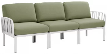 Диван садовый с подушками Komodo 216X78X88 CM
