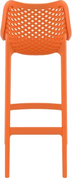 Стул пластиковый барный Air 45X53X105 CM оранжевый