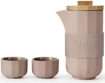 Чайный набор Alexander 500 / 50 ml терракотового цвета