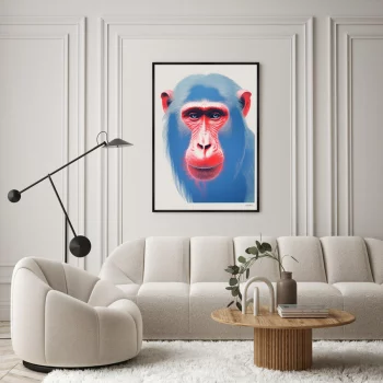 Постер на холсте The Monkeys 75X105 CM