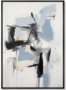 Набор из двух постеров на холсте Linear space 75X105 / 75X105 CM