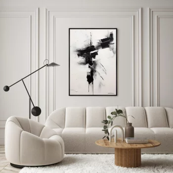 Постер на холсте Silent consonance 75X105 CM