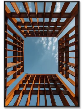 Постер на холсте  Sky Movement 75X105 CM