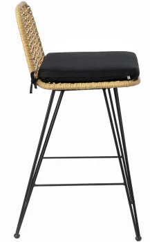 Стул полубарный Vetle Flat 41X37X72 CM
