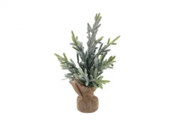 Елка в джутовом горшке 14X14X25 CM
