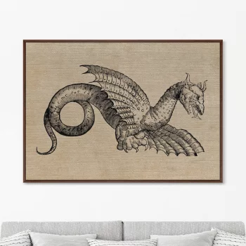 Постер на холсте The Medieval period 105X75 CM