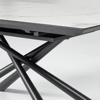 Раздвижной стол с керамической столешницей Theone 160-210X90X76 CM