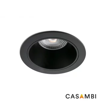 Встраиваемый точечный светильник KIMO 15W черный 60° 4000K CRI90 CASAMBI 17.8X17.8X9.2 CM