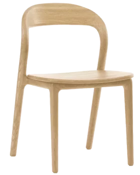 Стул Лугано без подлокотников из массива березы натуральный тон 46X45X78 CM