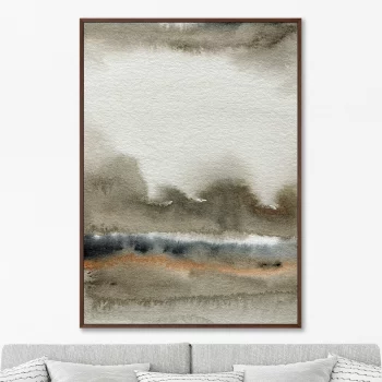 Постер на холсте Autumn colors landscape 75X105 CM