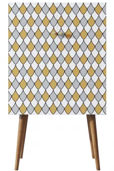 Комод на высоких ножках Berber 70X45X120 CM