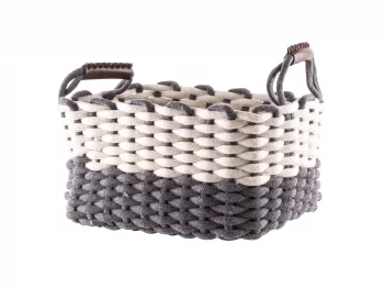 Корзина TODI Grey M 30X27X19 CM