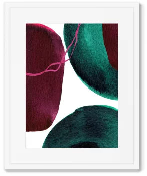 Набор из двух постеров Forms and colors 42X52 / 42X52 CM