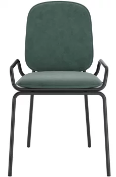 Стул Ror double frame 50X56X82 CM зелёный