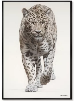 Набор из двух постеров на холсте Leopards 75X105 / 75X105 CM
