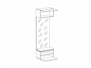 Композиция для прихожей Modus 72X40X233 CM