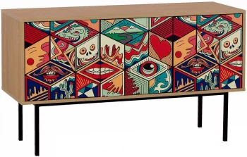 Тумба Boho Color 124X40X71 CM
