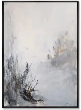 Композиция из двух репродукций картин на холсте At the winter edge 75X105 / 75X105 CM